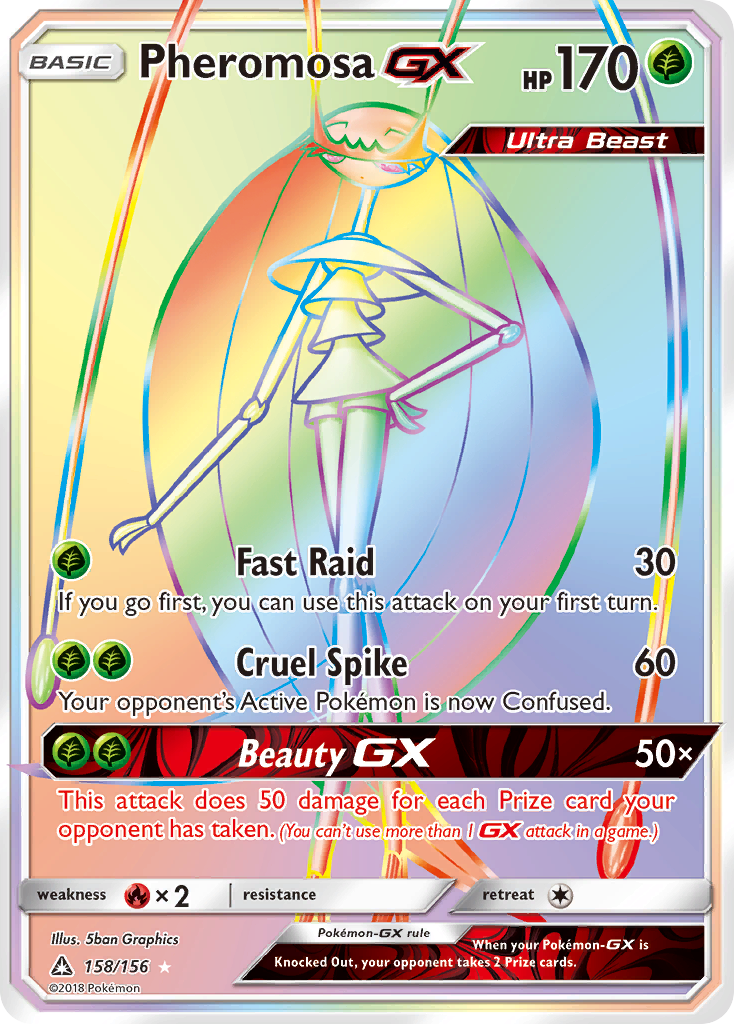 Pheromosa GX (158/156) [Sun & Moon: Ultra Prism] | Exor Games Bridgewater