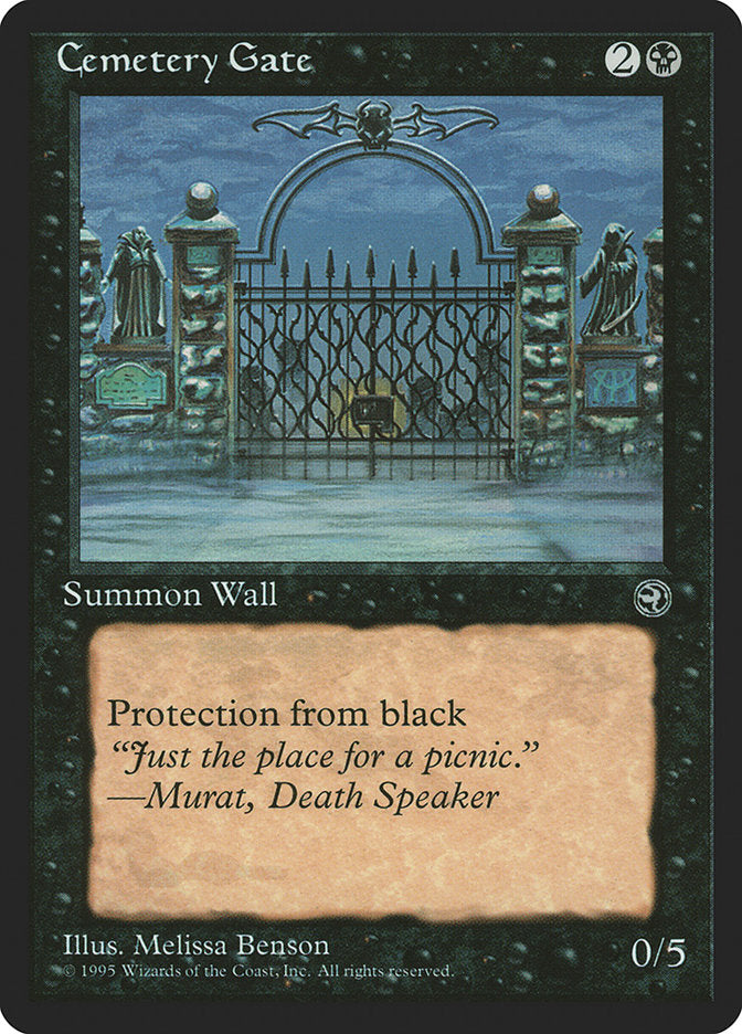 Cemetery Gate (Murat Flavor Text) [Homelands] | Exor Games Bridgewater