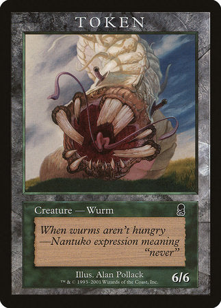 Wurm Token (Odyssey) [Magic Player Rewards 2002] | Exor Games Bridgewater