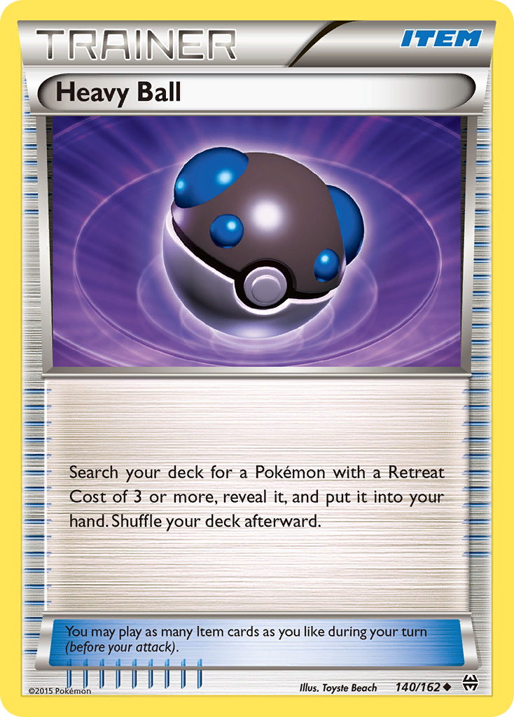 Heavy Ball (140/162) [XY: BREAKthrough] | Exor Games Bridgewater