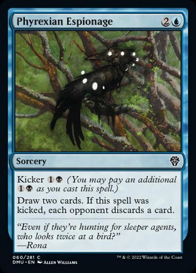 Phyrexian Espionage [Dominaria United] | Exor Games Bridgewater