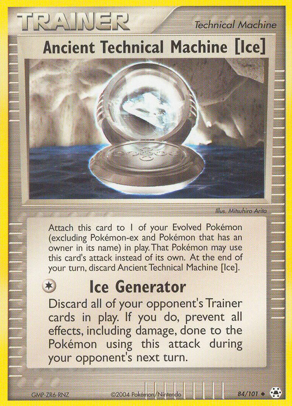 Ancient Technical Machine [Ice] (84/101) [EX: Hidden Legends] | Exor Games Bridgewater