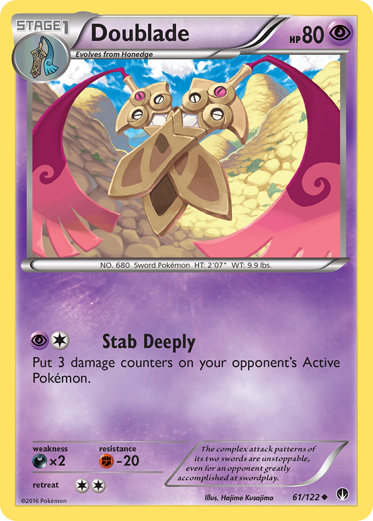 Doublade (61/122) [XY: BREAKpoint] | Exor Games Bridgewater