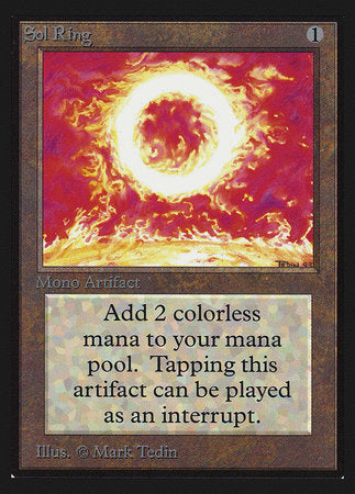 Sol Ring (IE) [Intl. Collectors’ Edition] | Exor Games Bridgewater