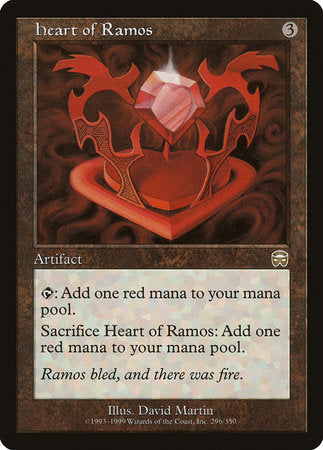 Heart of Ramos [Mercadian Masques] | Exor Games Bridgewater