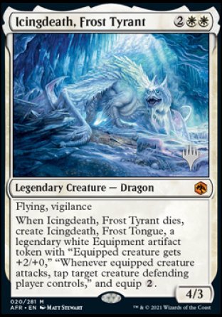 Icingdeath, Frost Tyrant (Promo Pack) [Dungeons & Dragons: Adventures in the Forgotten Realms Promos] | Exor Games Bridgewater