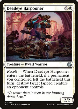 Deadeye Harpooner [Aether Revolt] | Exor Games Bridgewater