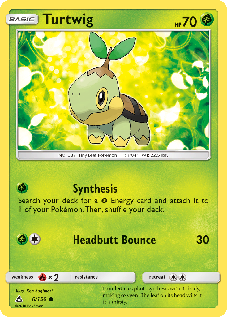 Turtwig (6/156) [Sun & Moon: Ultra Prism] | Exor Games Bridgewater