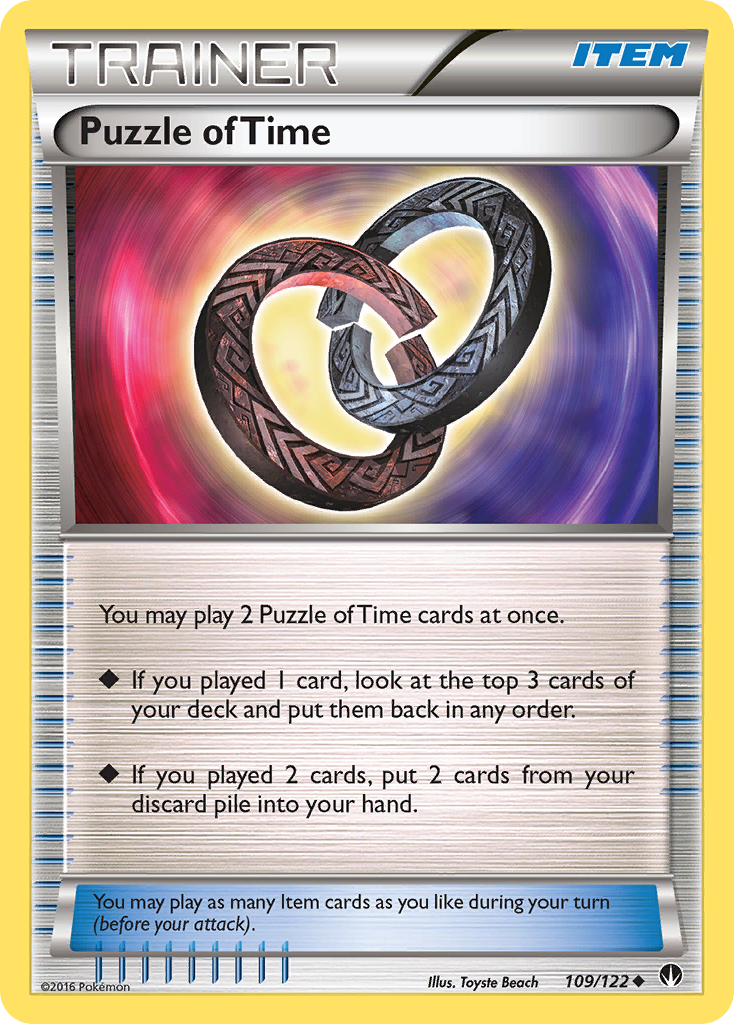 Puzzle of Time (109/122) [XY: BREAKpoint] | Exor Games Bridgewater