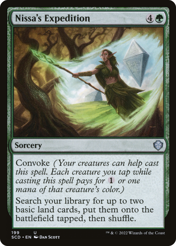 Nissa's Expedition [Starter Commander Decks] | Exor Games Bridgewater