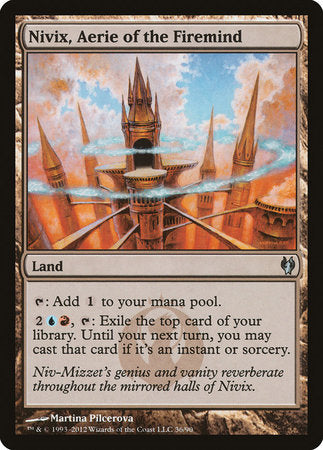 Nivix, Aerie of the Firemind [Duel Decks: Izzet vs. Golgari] | Exor Games Bridgewater