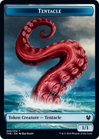 Tentacle // Satyr Double-sided Token [Theros Beyond Death Tokens] | Exor Games Bridgewater