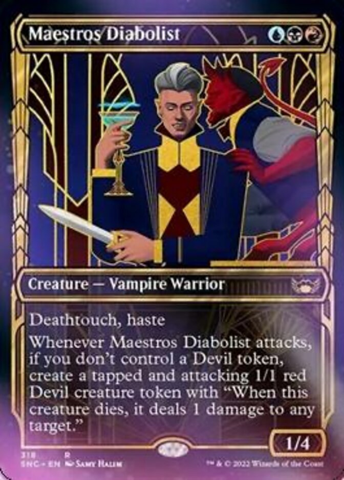 Maestros Diabolist (Showcase Golden Age) [Streets of New Capenna] | Exor Games Bridgewater