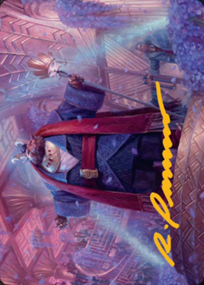 Jetmir, Nexus of Revels 1 Art Card (Gold-Stamped Signature) [Streets of New Capenna Art Series] | Exor Games Bridgewater