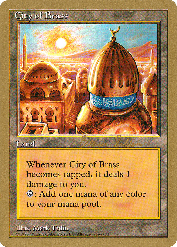 City of Brass (Brian Selden) [World Championship Decks 1998] | Exor Games Bridgewater