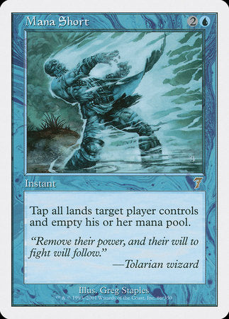 Mana Short [Seventh Edition] | Exor Games Bridgewater