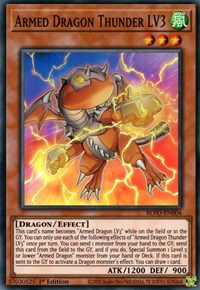 Armed Dragon Thunder LV3 [BLVO-EN004] Super Rare | Exor Games Bridgewater