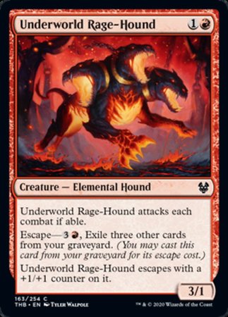 Underworld Rage-Hound [Theros Beyond Death] | Exor Games Bridgewater