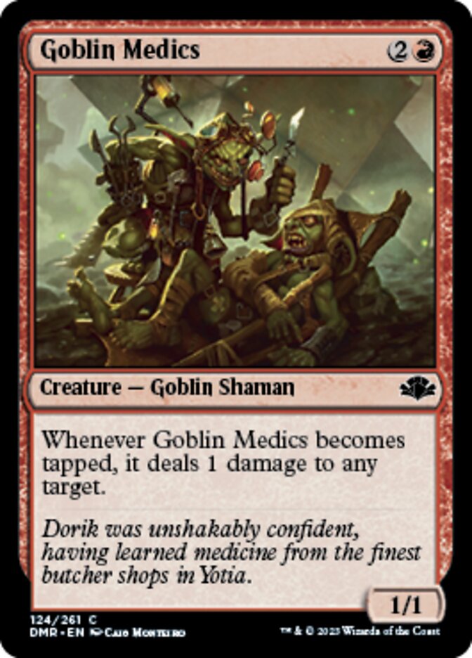 Goblin Medics [Dominaria Remastered] | Exor Games Bridgewater