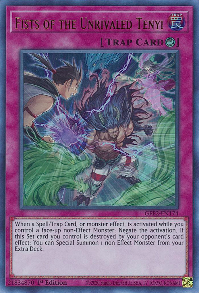 Fists of the Unrivaled Tenyi [GFP2-EN174] Ultra Rare | Exor Games Bridgewater