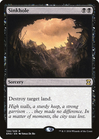 Sinkhole [Eternal Masters] | Exor Games Bridgewater
