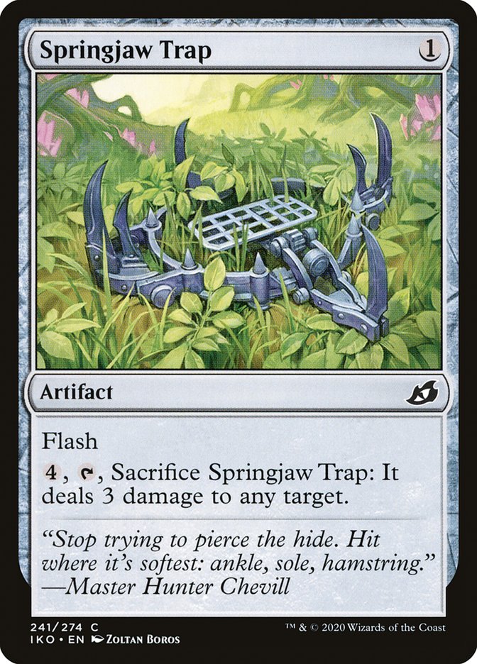 Springjaw Trap [Ikoria: Lair of Behemoths] | Exor Games Bridgewater