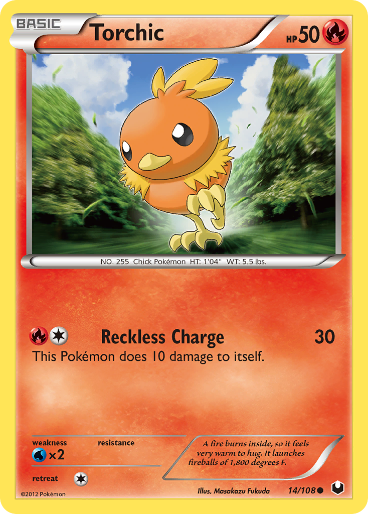 Torchic (14/108) [Black & White: Dark Explorers] | Exor Games Bridgewater