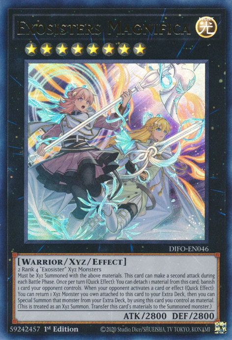 Exosisters Magnifica [DIFO-EN046] Ultra Rare | Exor Games Bridgewater