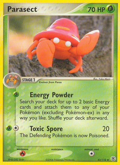 Parasect (43/112) [EX: FireRed & LeafGreen] | Exor Games Bridgewater