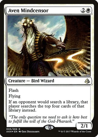 Aven Mindcensor [Amonkhet Promos] | Exor Games Bridgewater