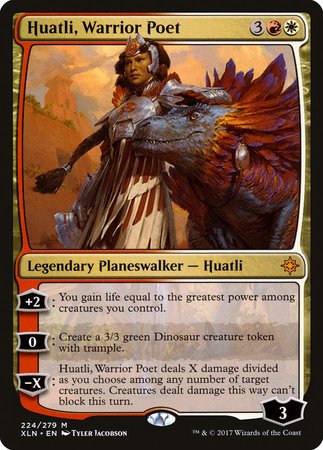 Huatli, Warrior Poet [Ixalan] | Exor Games Bridgewater