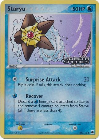 Staryu (85/113) (Stamped) [EX: Delta Species] | Exor Games Bridgewater