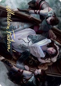 Return Upon the Tide Art Card (Gold-Stamped Signature) [Kaldheim: Art Series] | Exor Games Bridgewater