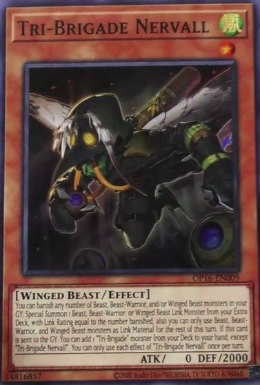 Tri-Brigade Nervall [OP16-EN009] Super Rare | Exor Games Bridgewater