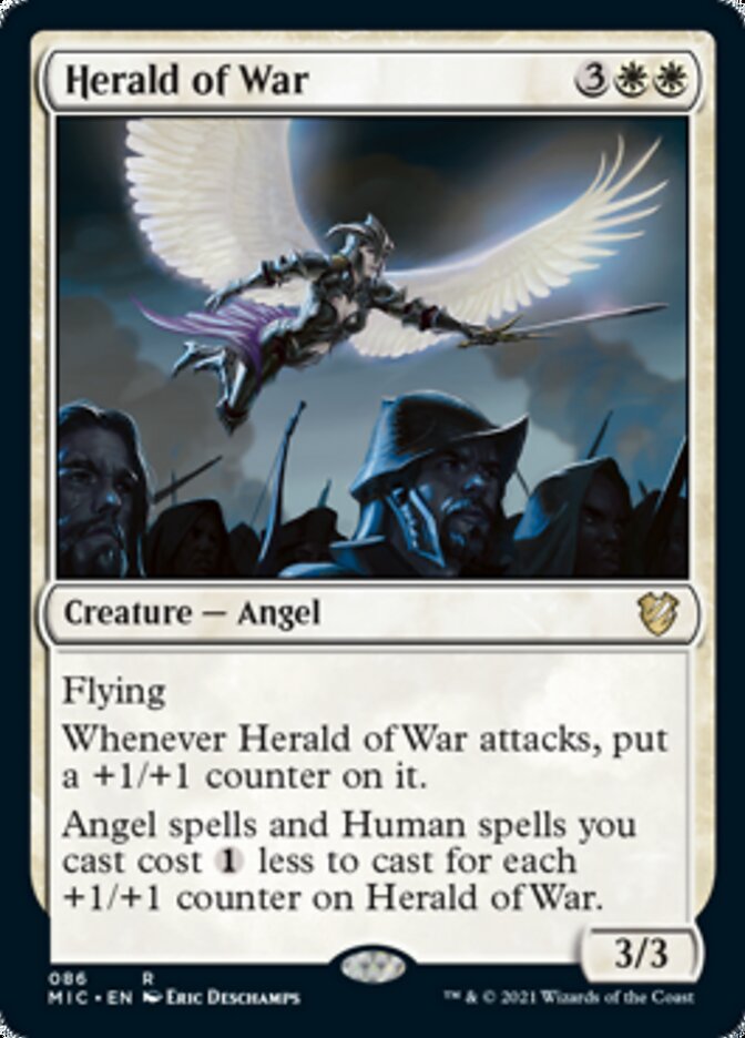 Herald of War [Innistrad: Midnight Hunt Commander] | Exor Games Bridgewater