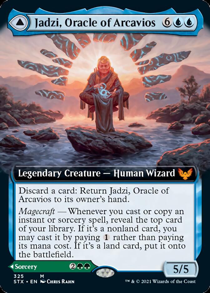 Jadzi, Oracle of Arcavios // Journey to the Oracle (Extended) [Strixhaven: School of Mages] | Exor Games Bridgewater