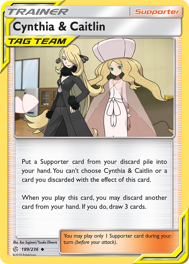 Cynthia & Caitlin (189/236) [Sun & Moon: Cosmic Eclipse] | Exor Games Bridgewater