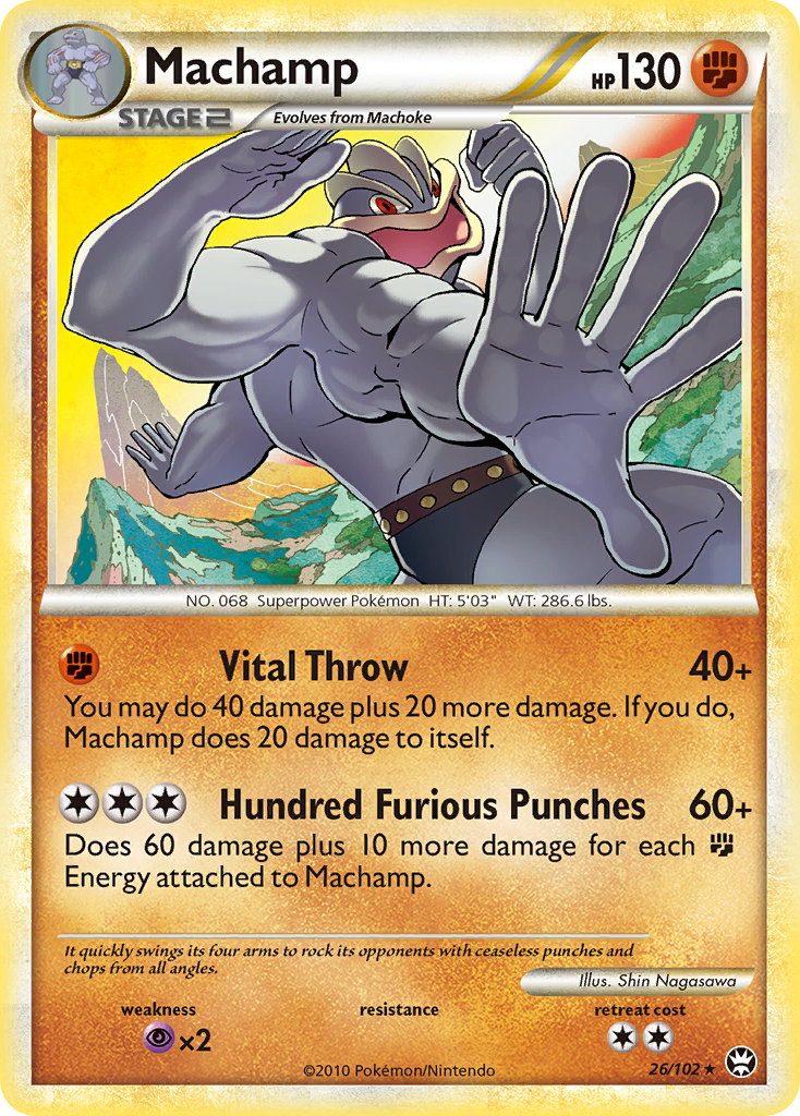 Machamp (26/102) [HeartGold & SoulSilver: Triumphant] | Exor Games Bridgewater