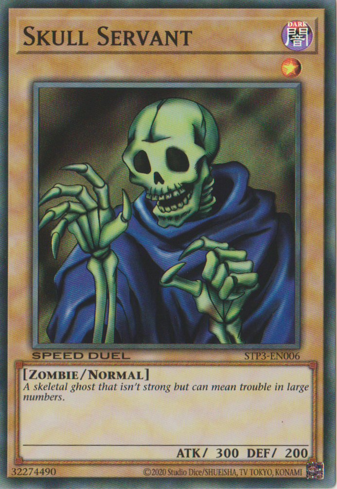 Skull Servant [STP3-EN006] Super Rare | Exor Games Bridgewater