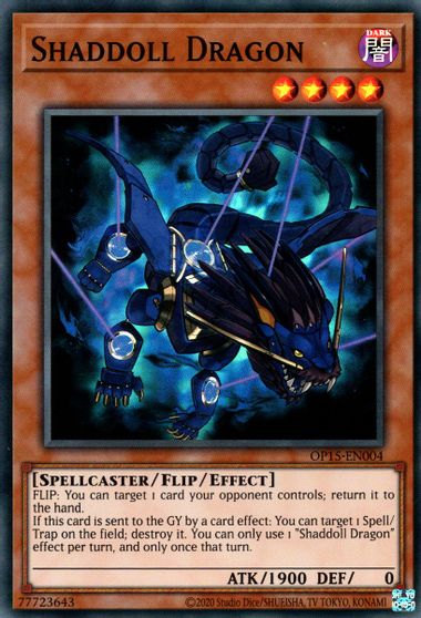 Shaddoll Dragon [OP15-EN004] Super Rare | Exor Games Bridgewater