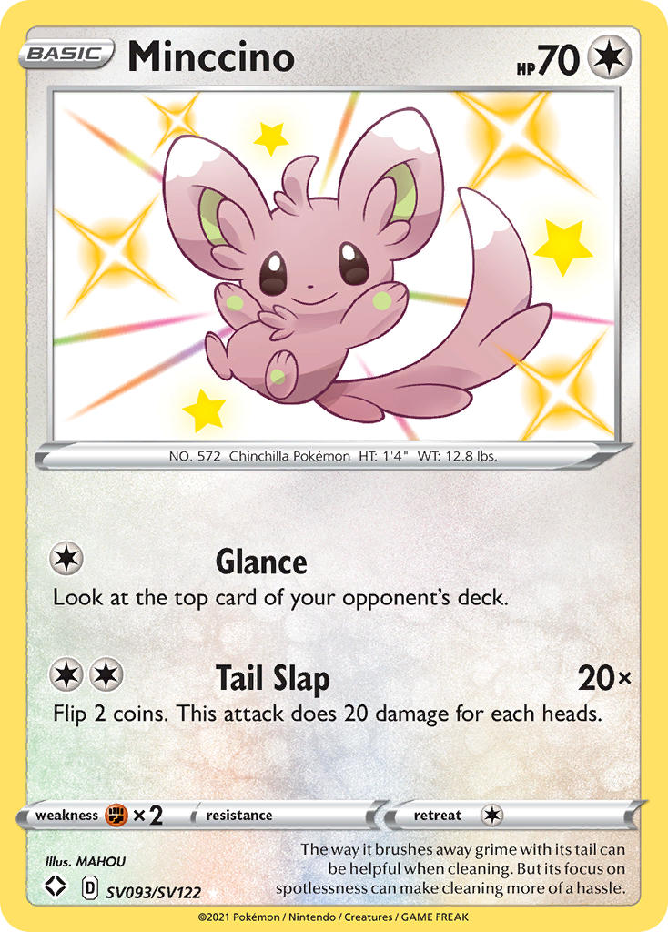 Minccino (SV093/SV122) [Sword & Shield: Shining Fates] | Exor Games Bridgewater