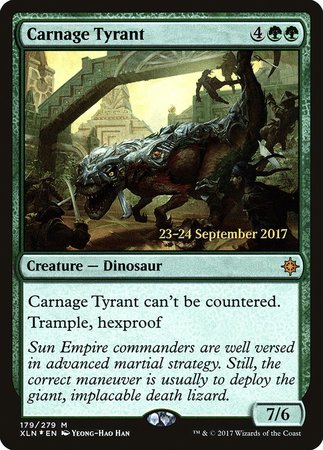 Carnage Tyrant [Ixalan Promos] | Exor Games Bridgewater