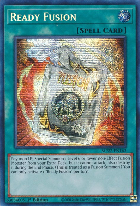 Ready Fusion [MP22-EN163] Prismatic Secret Rare | Exor Games Bridgewater