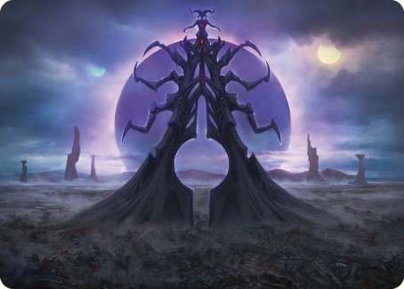 Black Sun's Twilight Art Card [Phyrexia: All Will Be One Art Series] | Exor Games Bridgewater