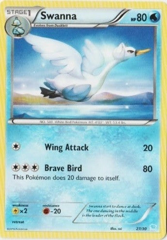 Swanna (27/30) [XY: Trainer Kit 3 - Suicune] | Exor Games Bridgewater