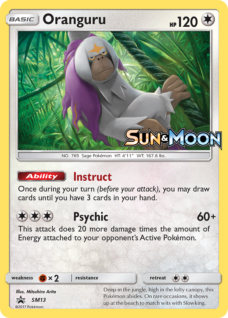 Oranguru (SM13) [Sun & Moon: Black Star Promos] | Exor Games Bridgewater