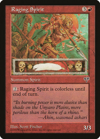 Raging Spirit [Mirage] | Exor Games Bridgewater