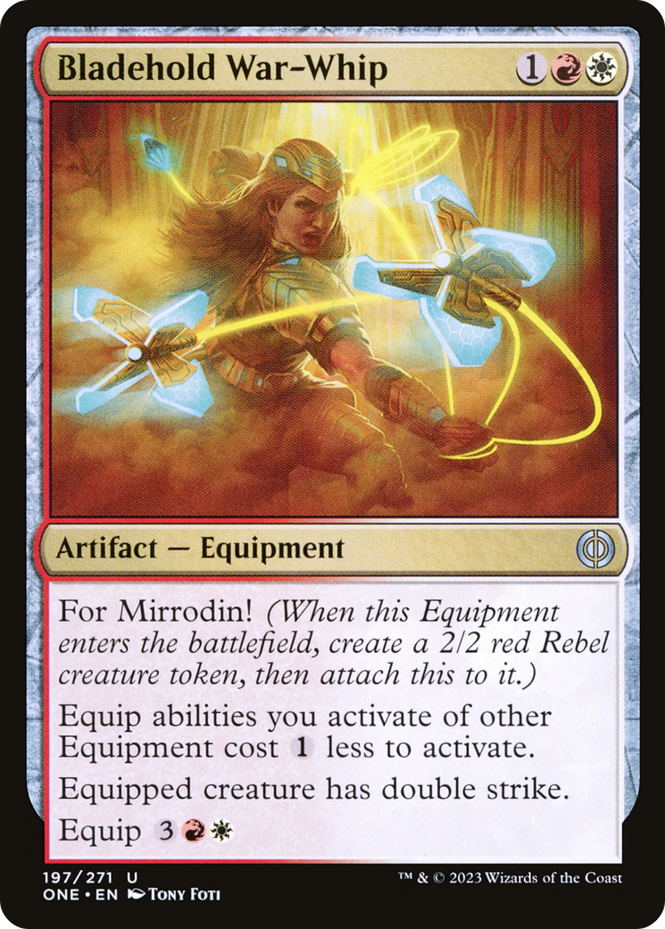 Bladehold War-Whip [Phyrexia: All Will Be One] | Exor Games Bridgewater