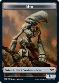 Myr (024) // Shapeshifter Double-sided Token [Double Masters Tokens] | Exor Games Bridgewater