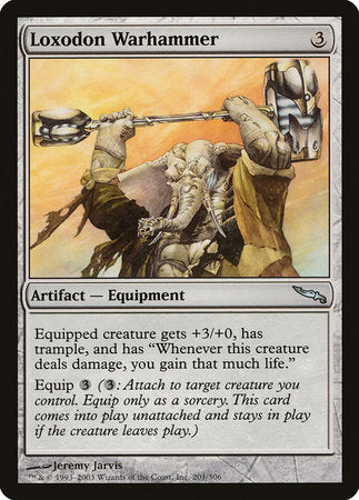 Loxodon Warhammer [Mirrodin] | Exor Games Bridgewater